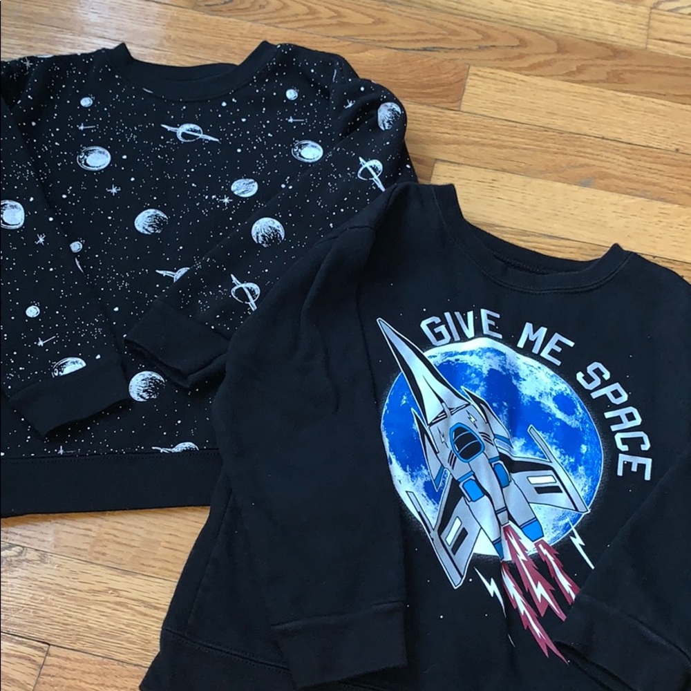 Boy long sleeve sweaters